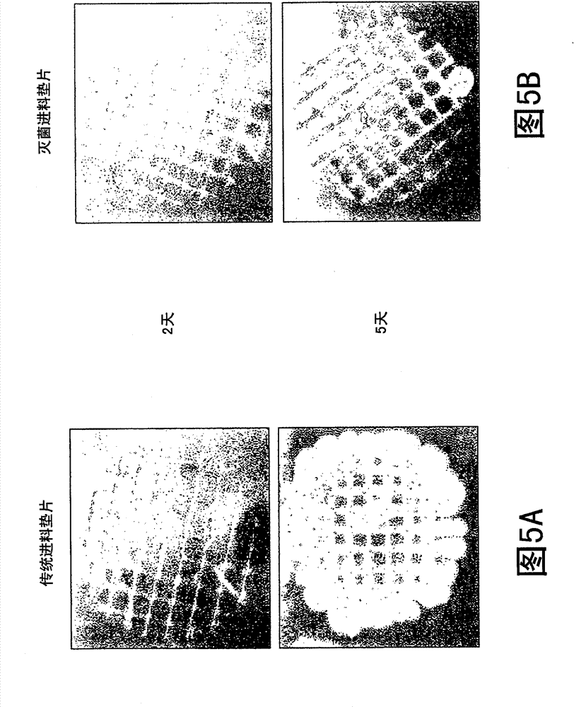 Cross-flow filtration apparatus with biocidal feed spacer