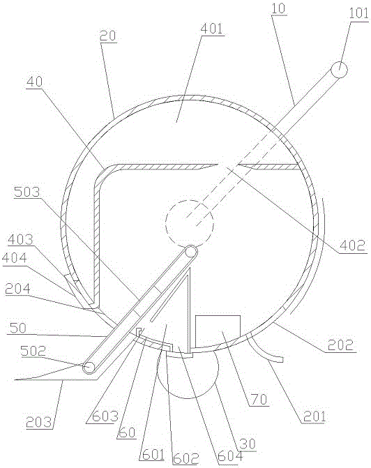 Fodder airing and recovery device