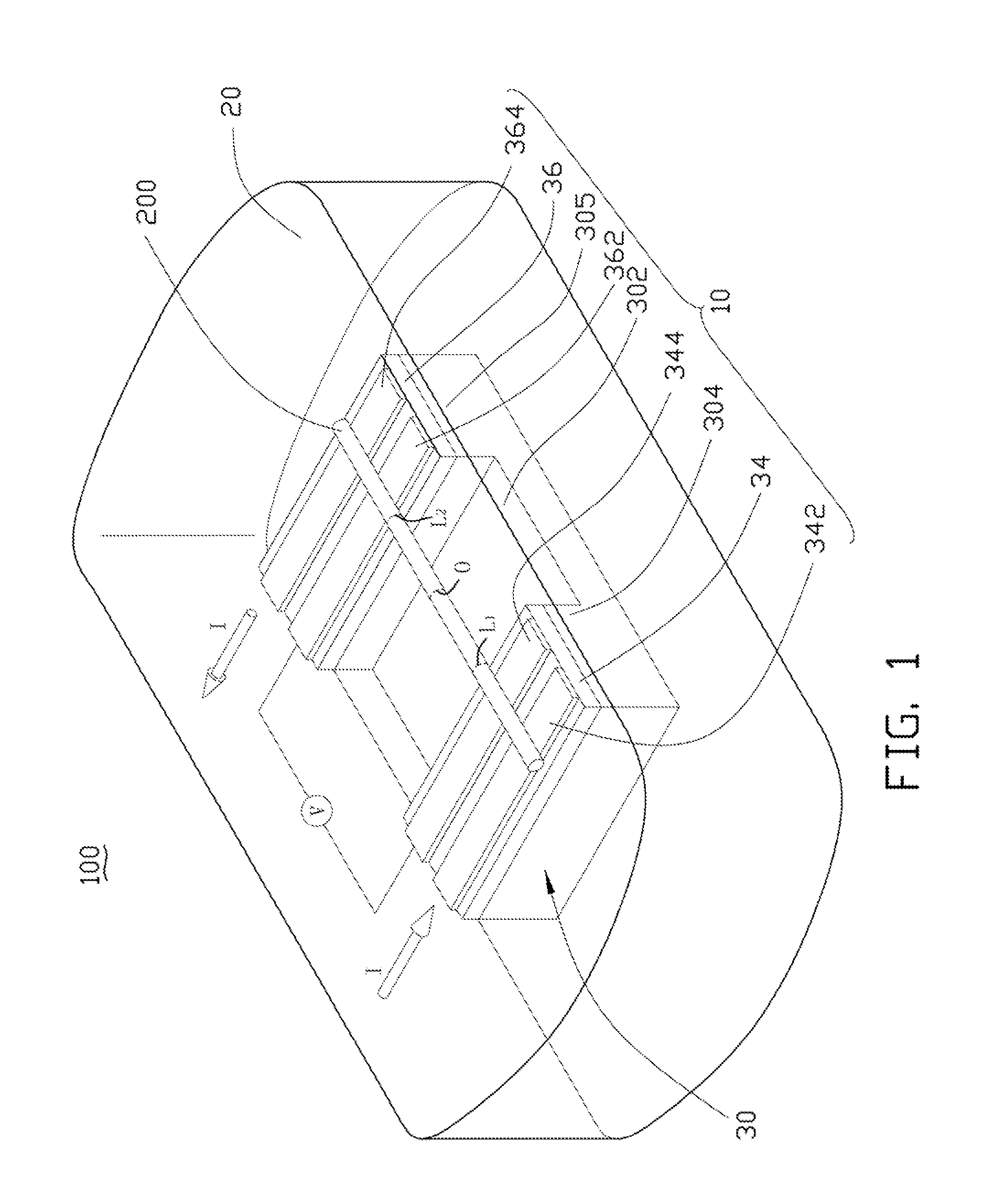 Thermal conductivity measurement apparatus for one-dimensional material and measurement method