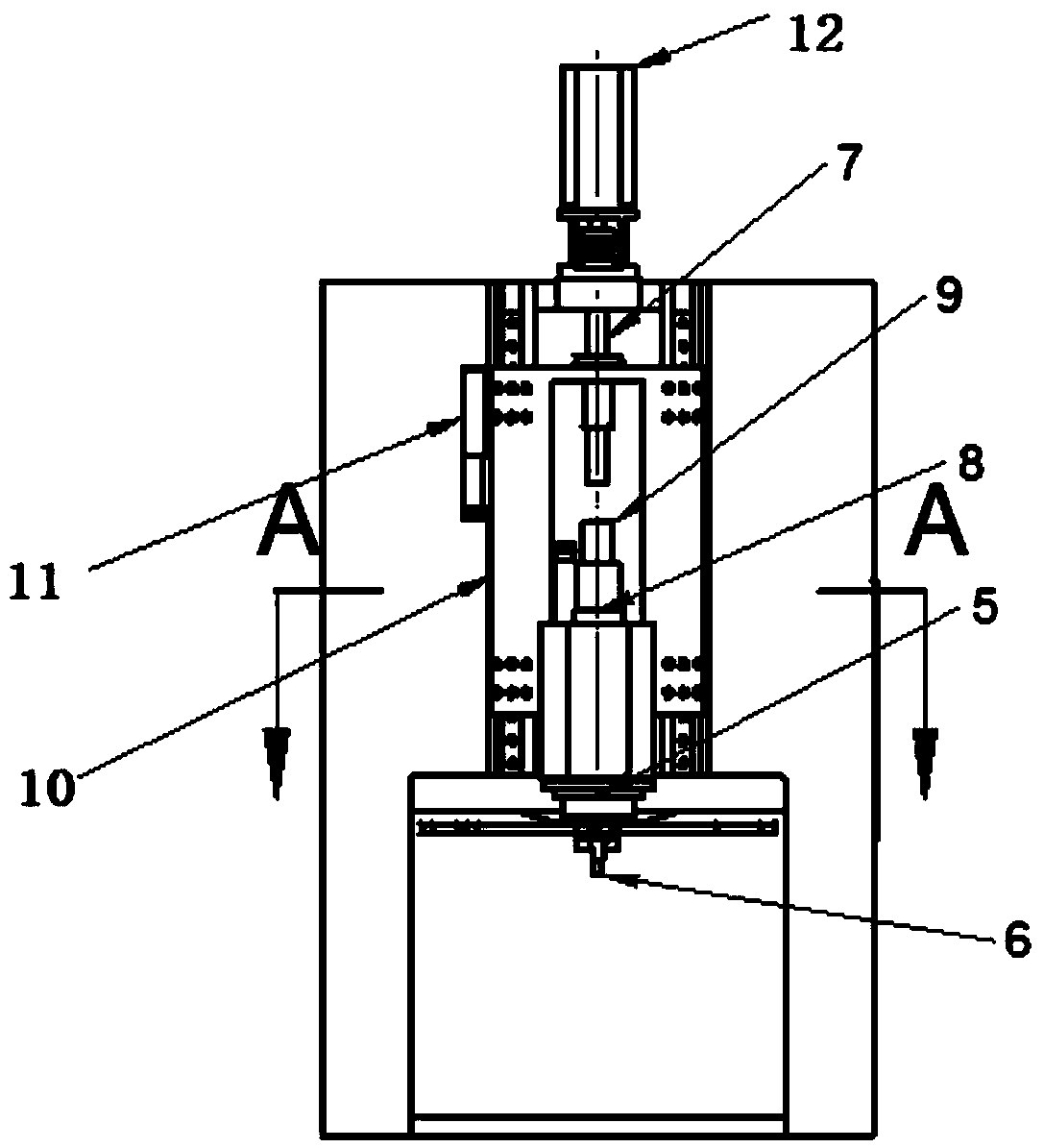 Special scroll machining machine tool and machining method thereof