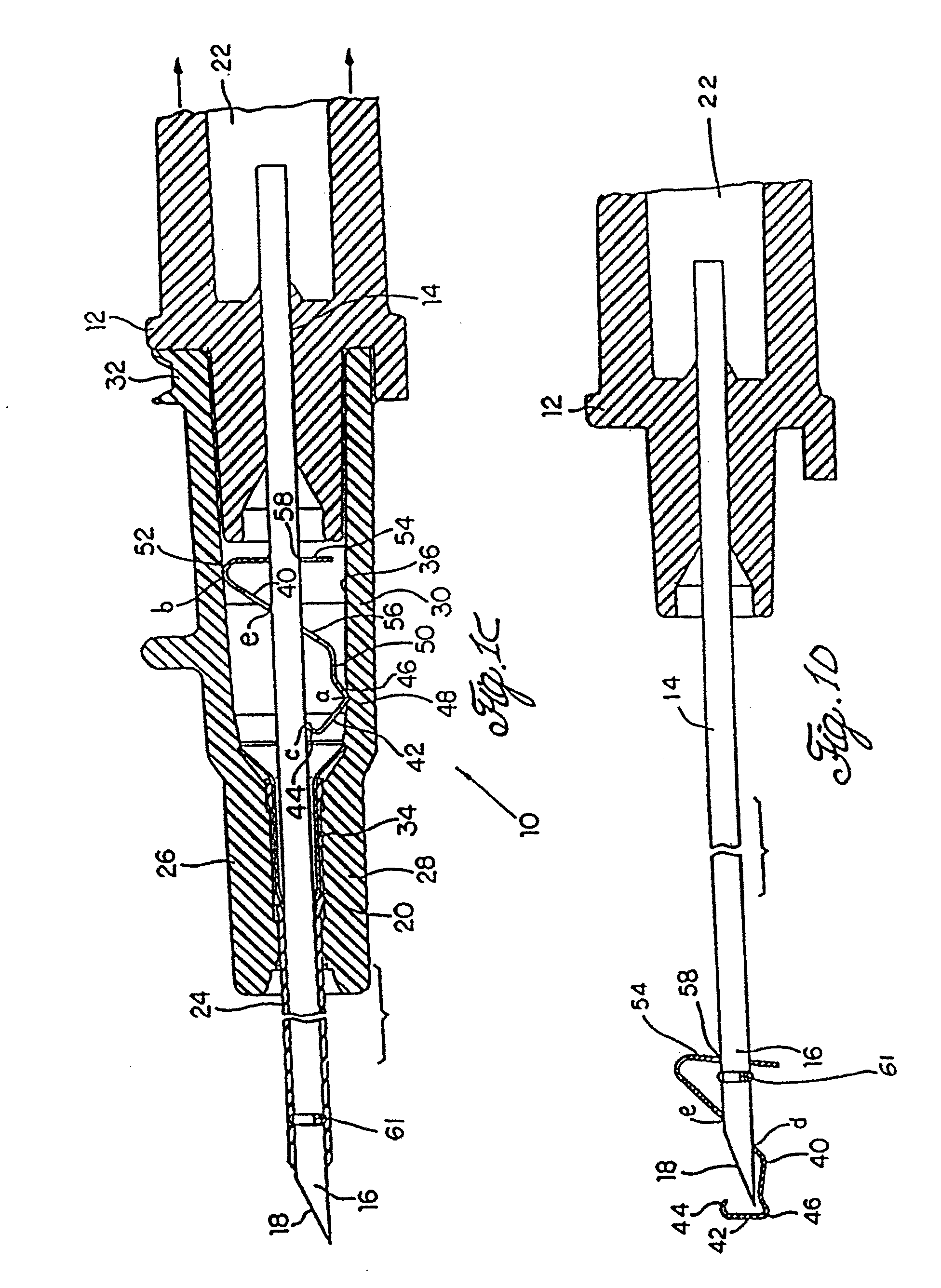 Spring clip safety iv catheter