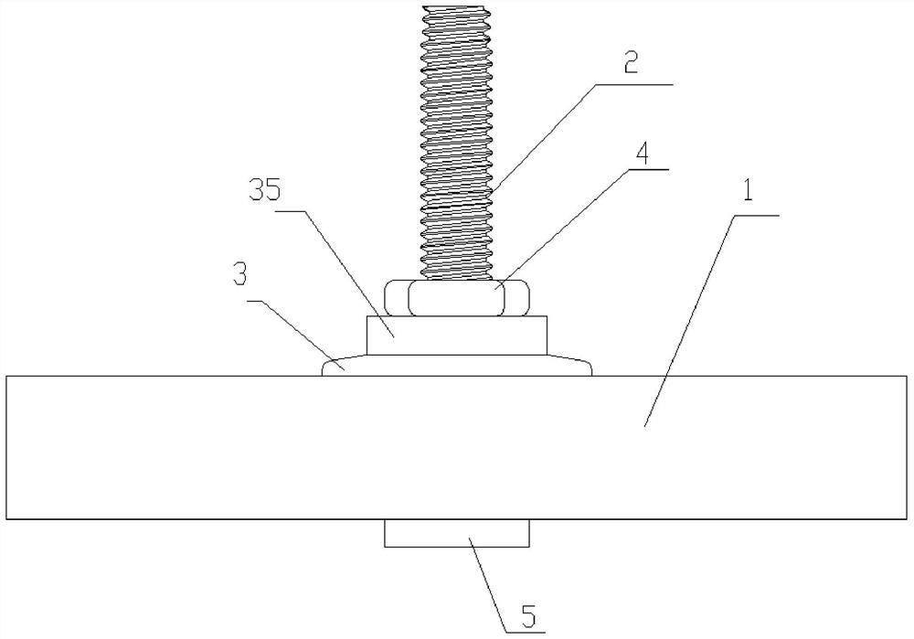 An occipital bone fixation component for occipital-cervical fusion