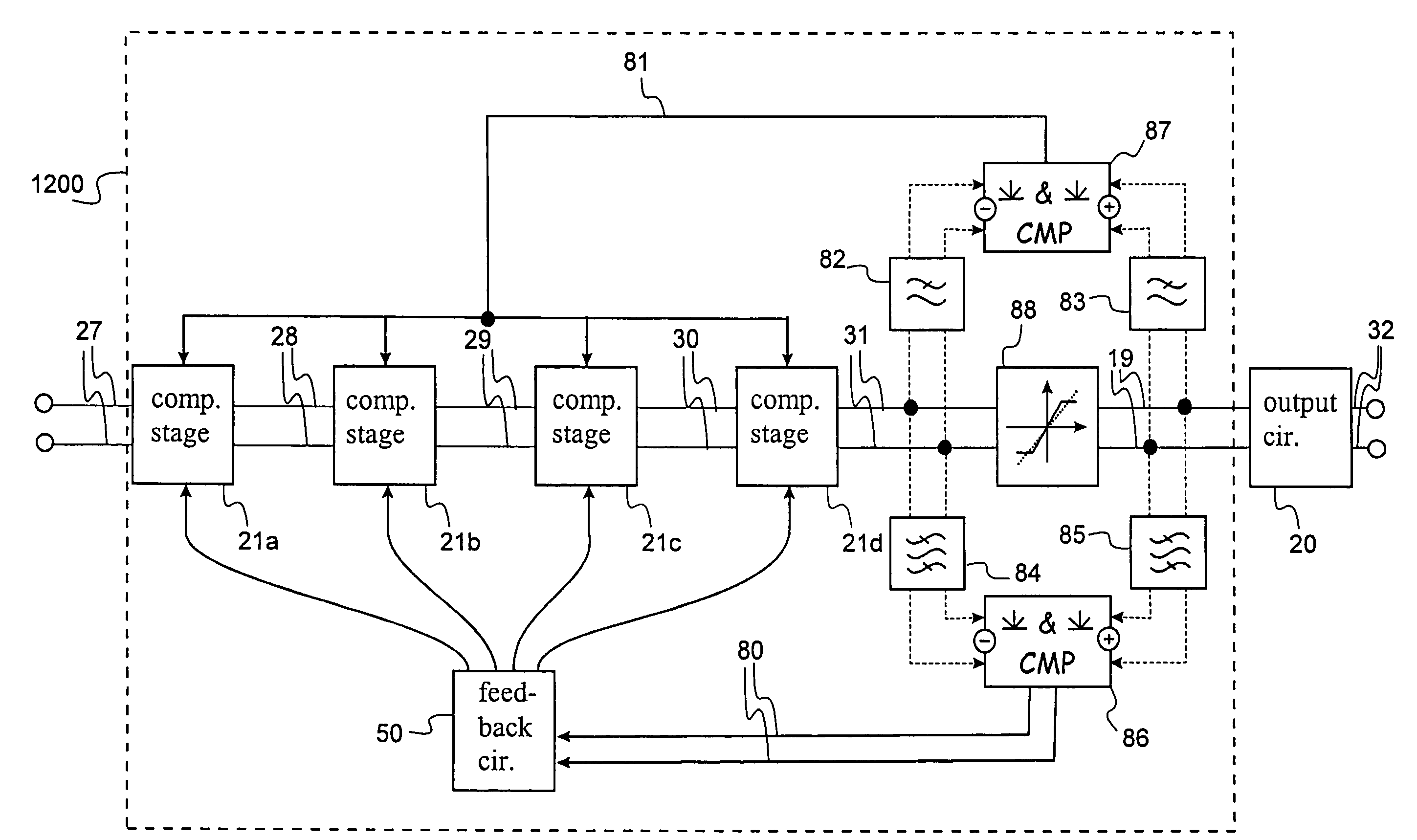 Multistage tuning-tolerant equalizer filter