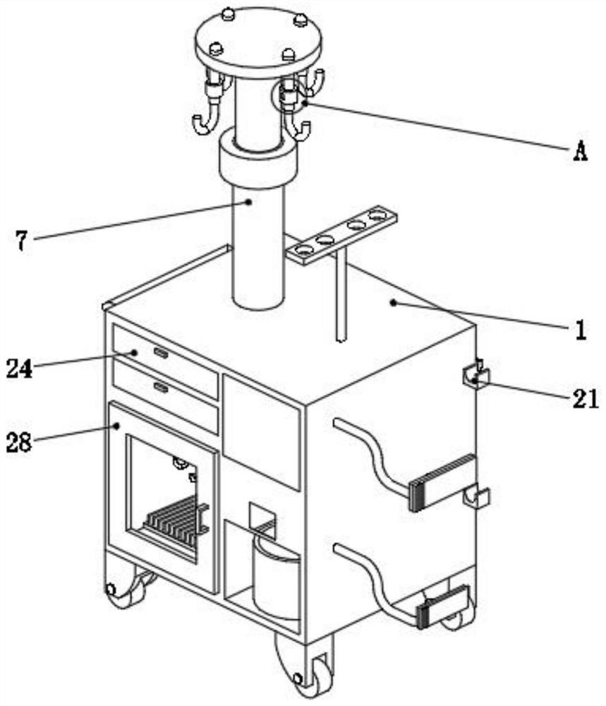 Hospital nursing infusion equipment