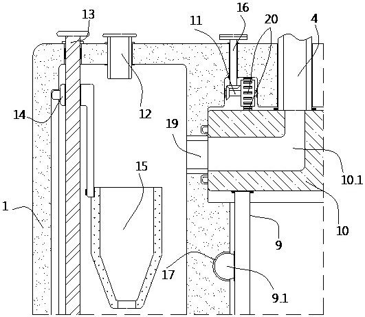 Sampling equipment for resin production based on polyesterification reaction