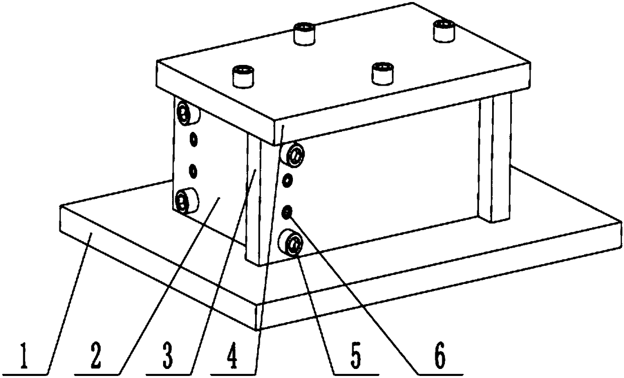 Mold and method for making joint sample for shear and seepage coupling test