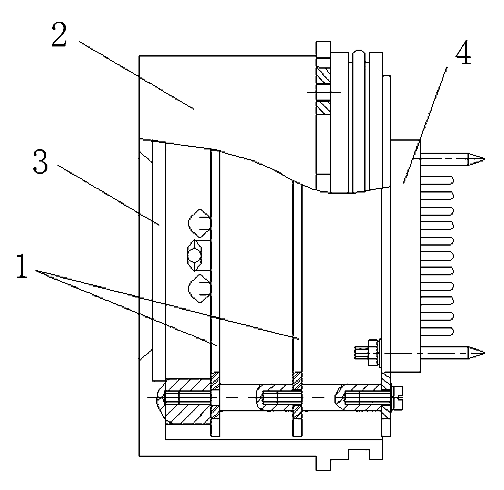 Ultraviolet flame detector for automatic fire extinguishment system