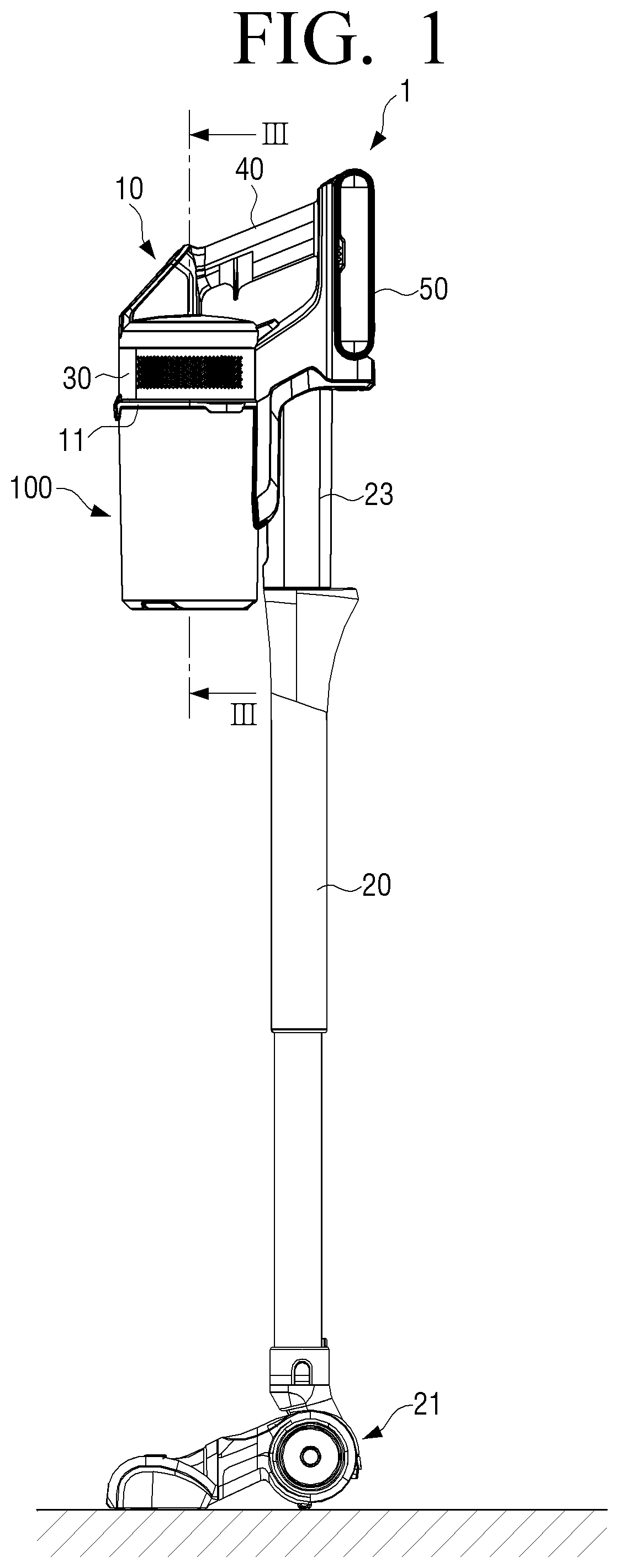 Dust collecting apparatus and cleaner having the same