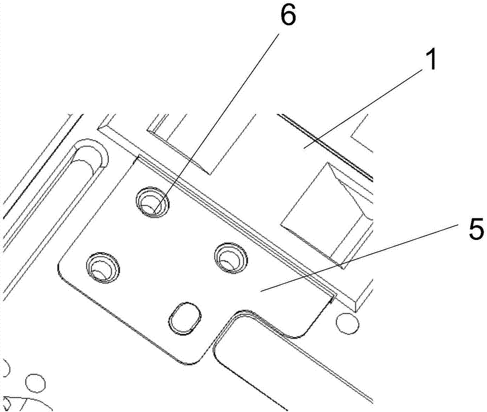 Prism structure of optical machine