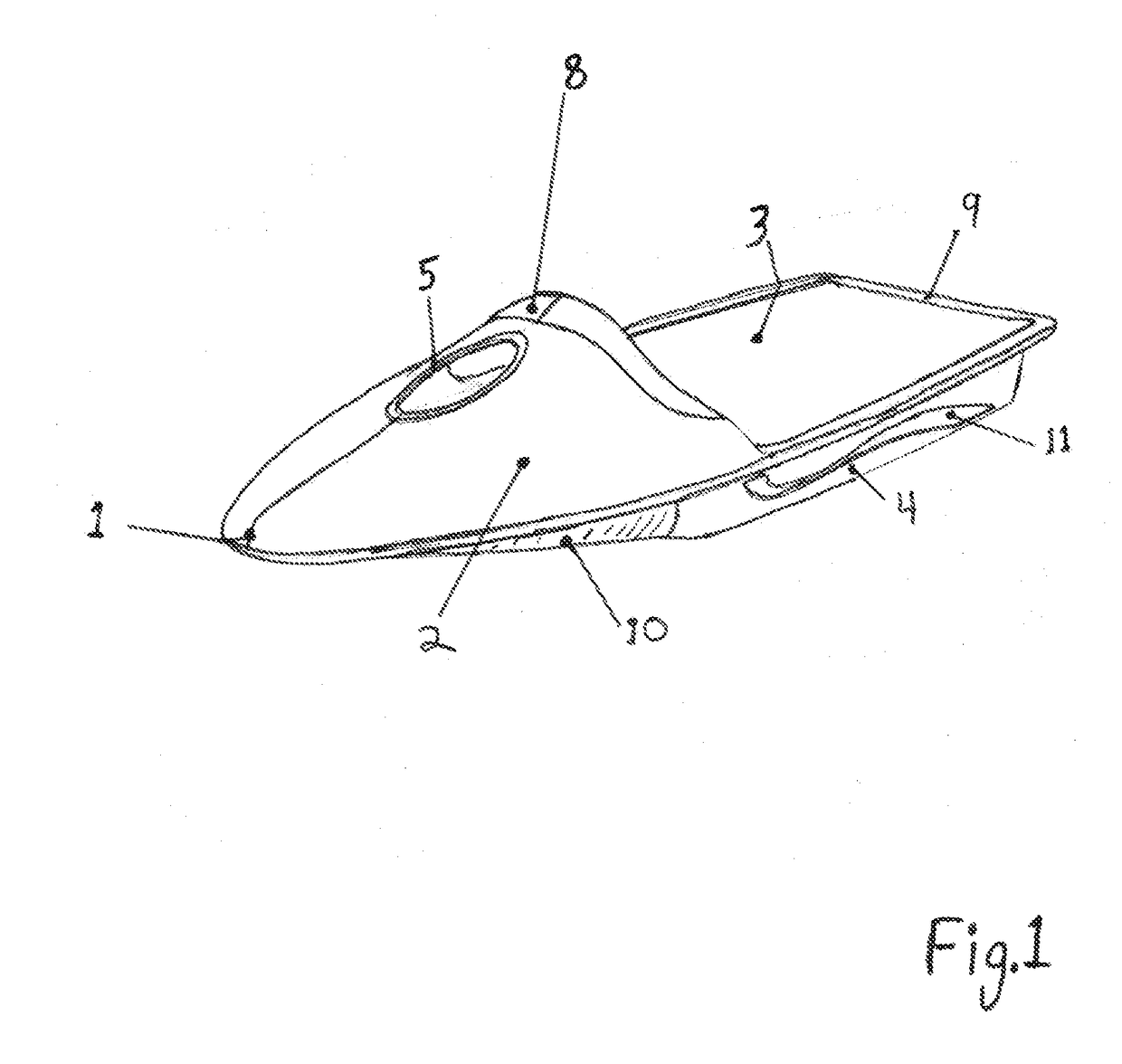 Ergonomically Optimized Self-Stabilizing Leg Mounted Mouse Pad With Integrated Mouse Storage Holster