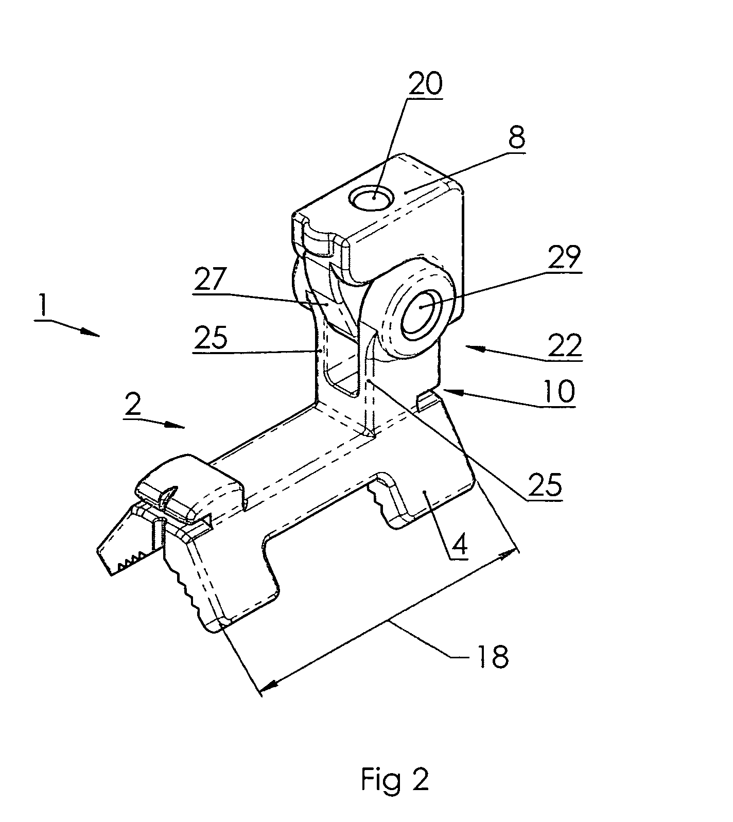 Attachment device for attaching a rigid body to an arbitrary medical instrument