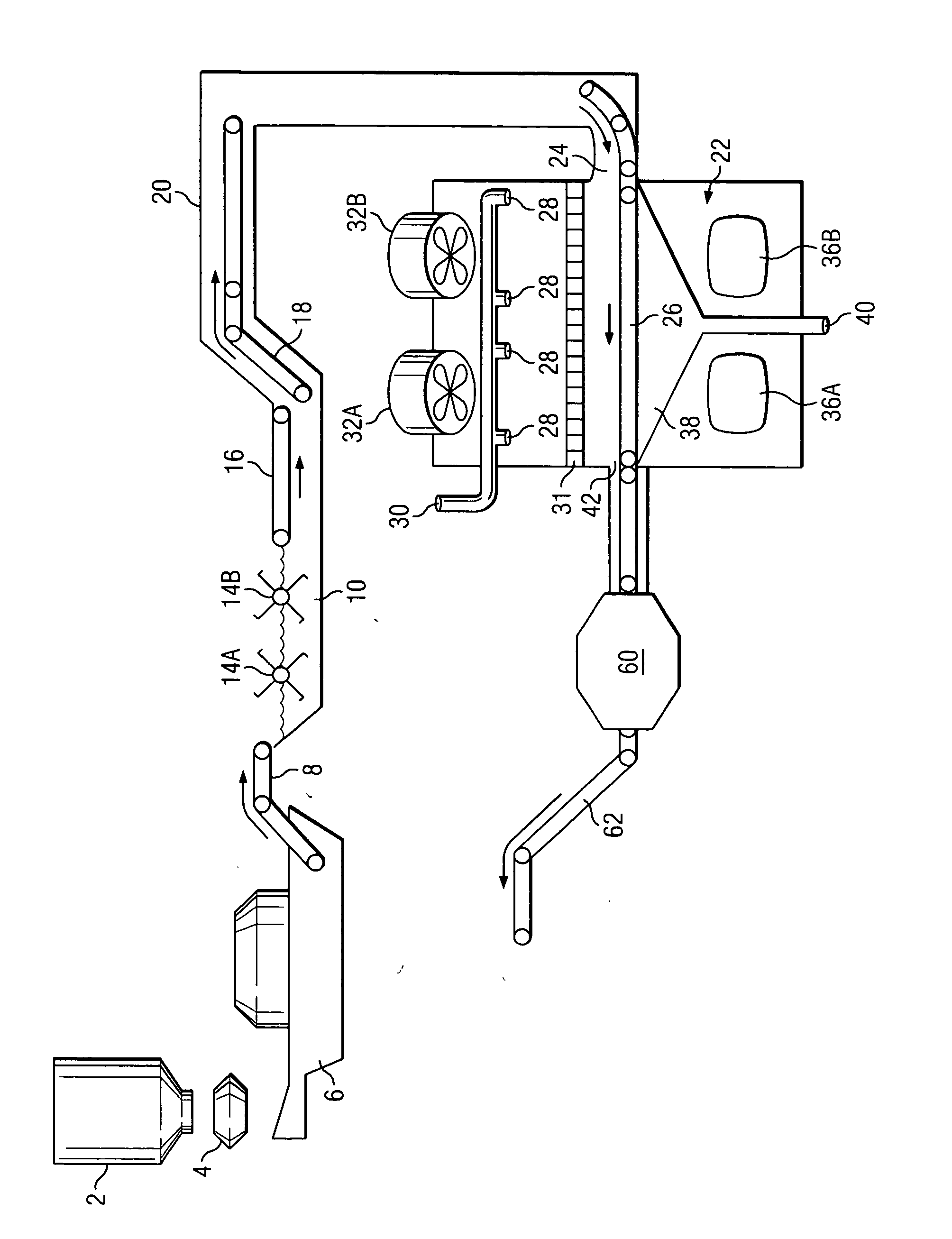 Process to produce a reduced fat potato chip