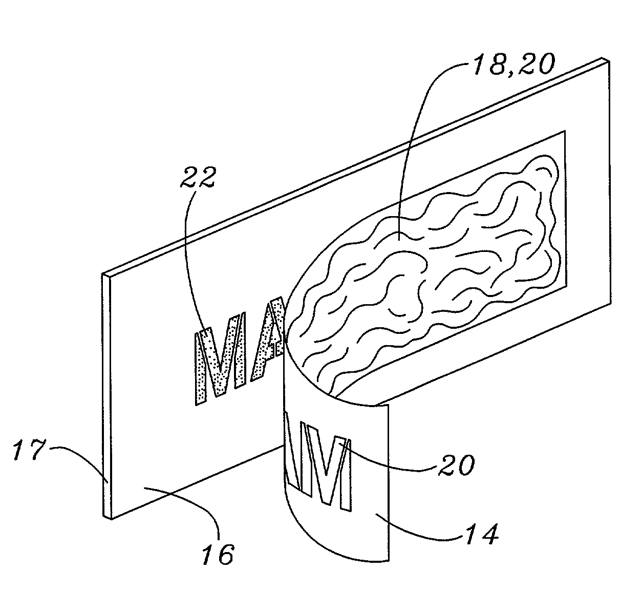 Peelable stenciling ink and method of using