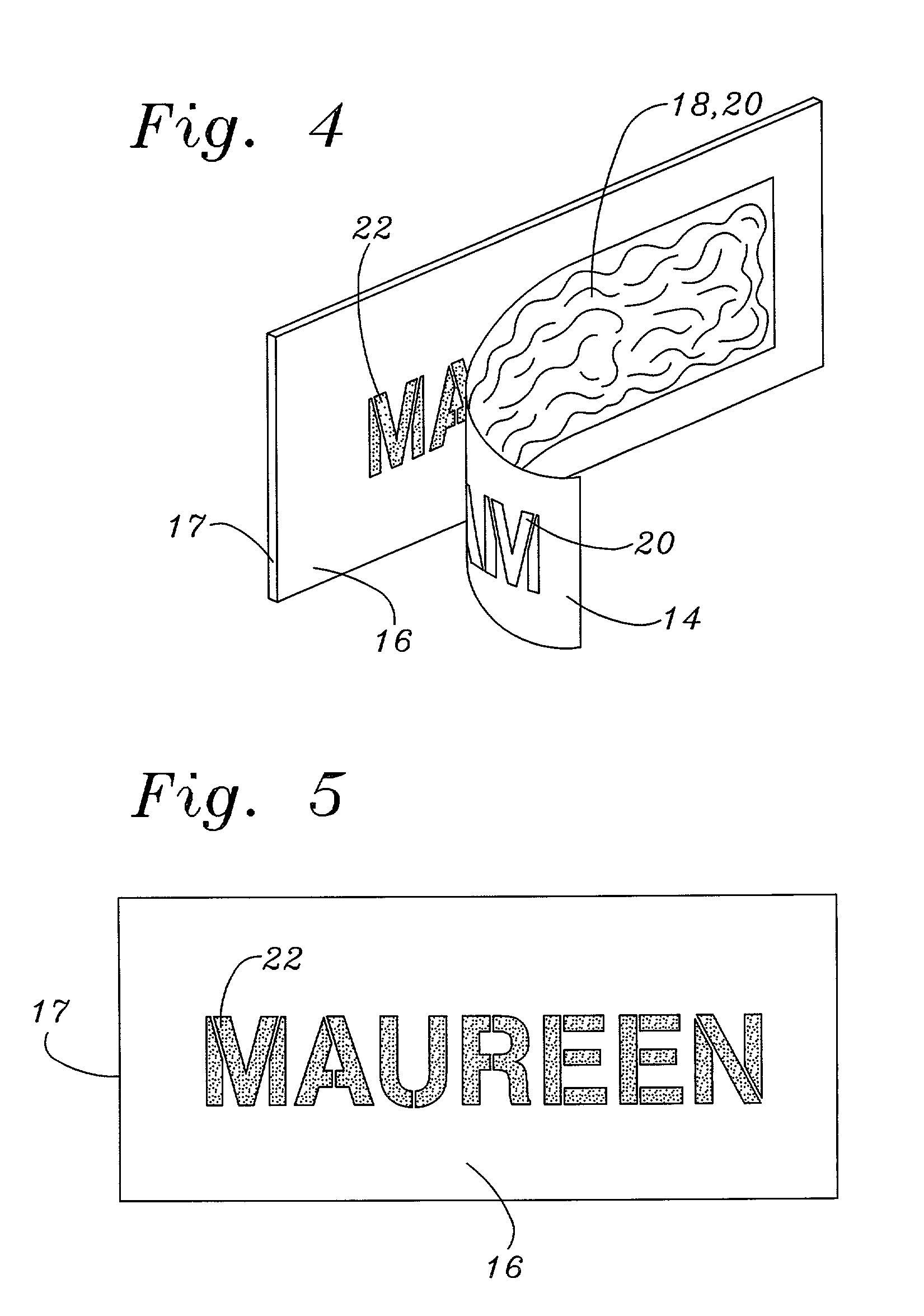 Peelable stenciling ink and method of using