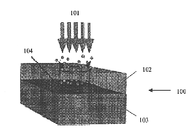 Self-assembled nanobump array stuctures and a method to fabricate such structures