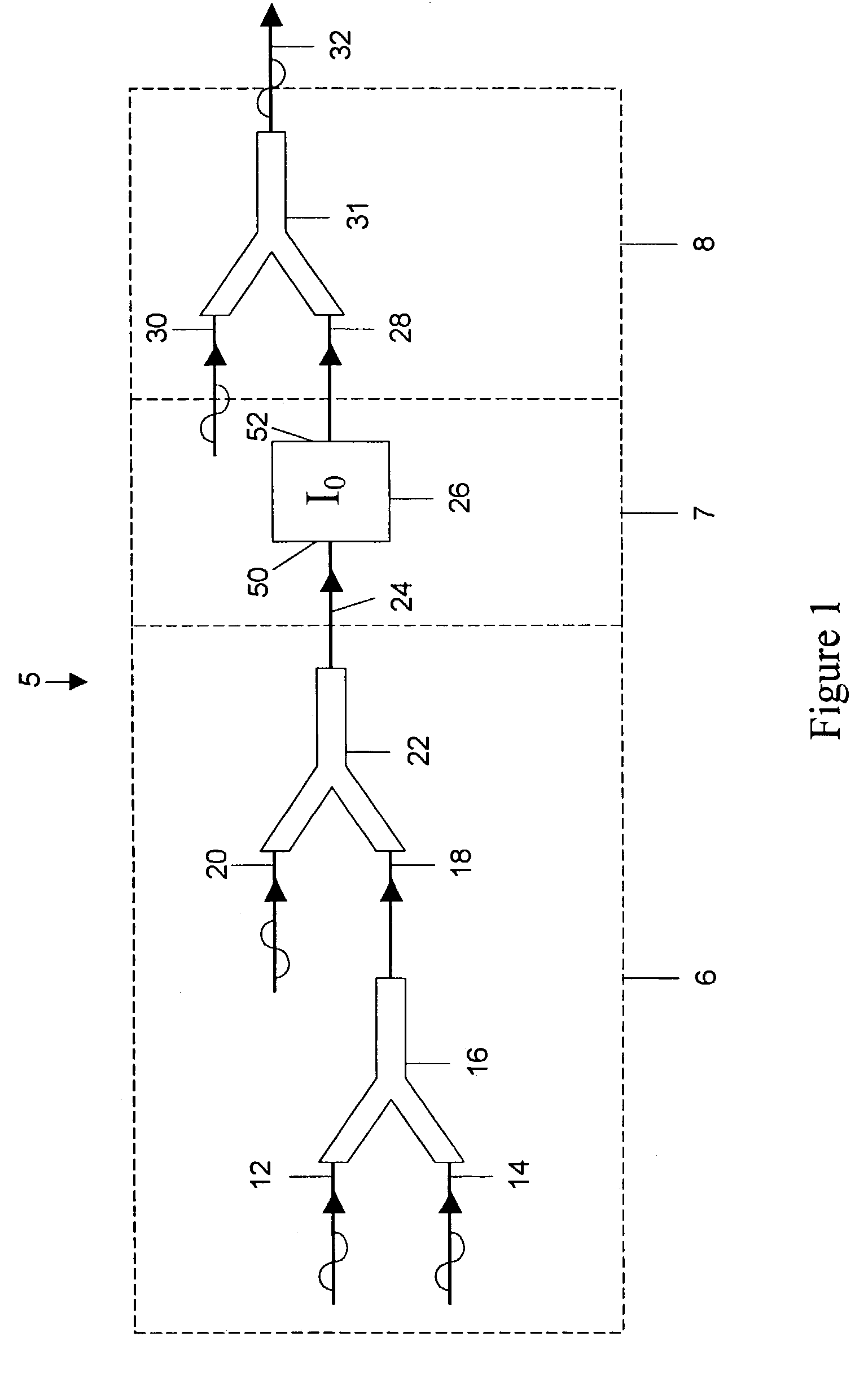 Dynamic phase logic gate