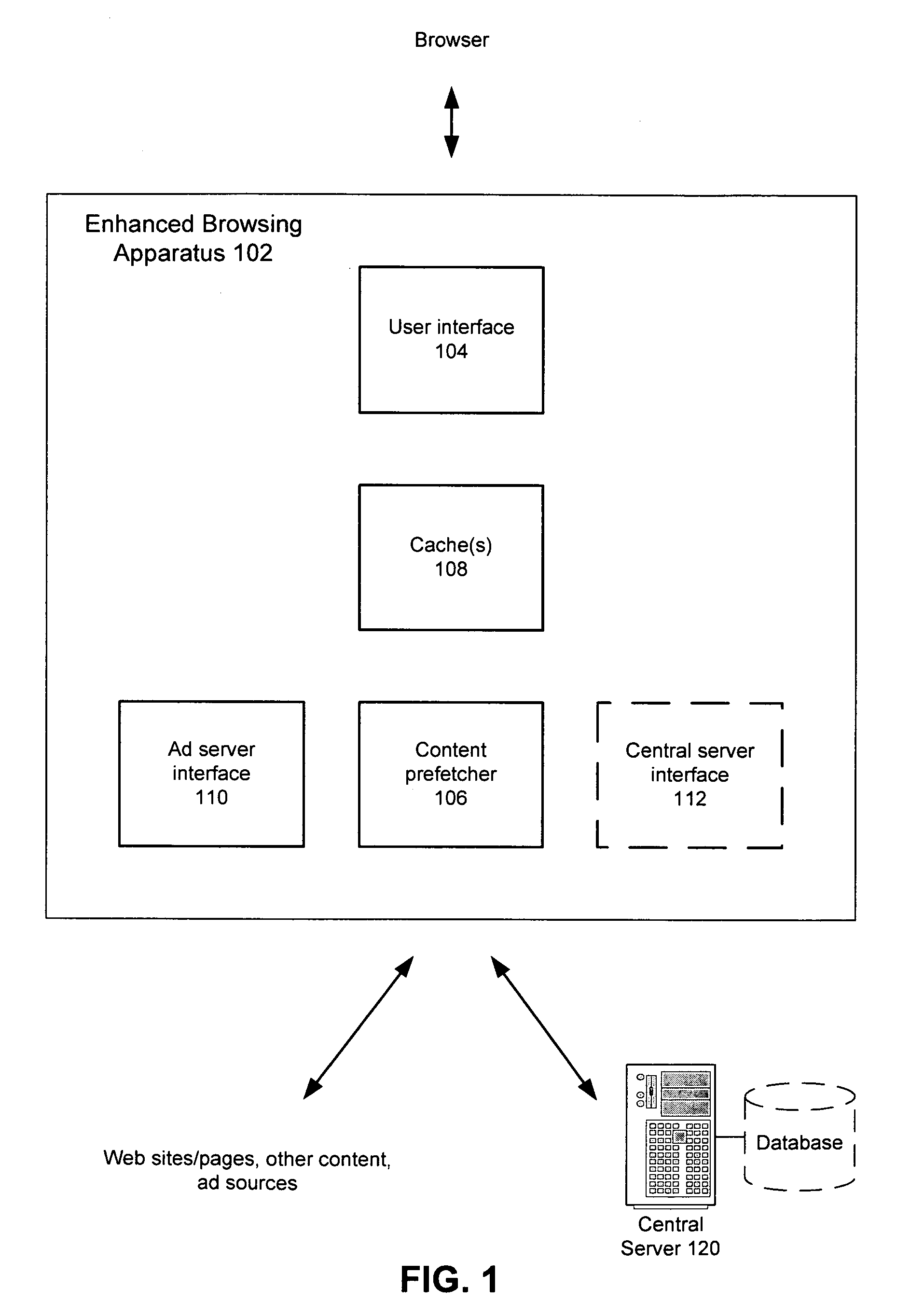 Method and apparatus for look-ahead security scanning