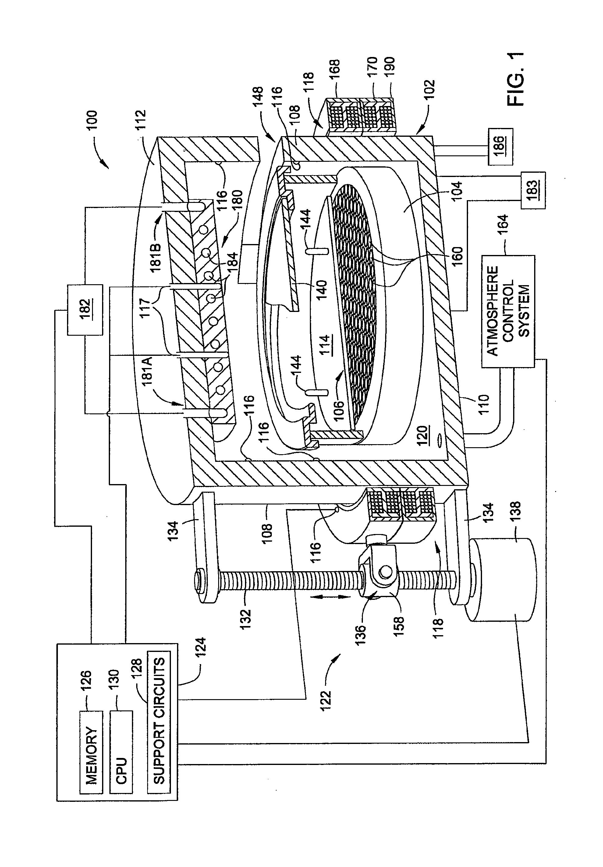 Rapid conductive cooling using a secondary process plane