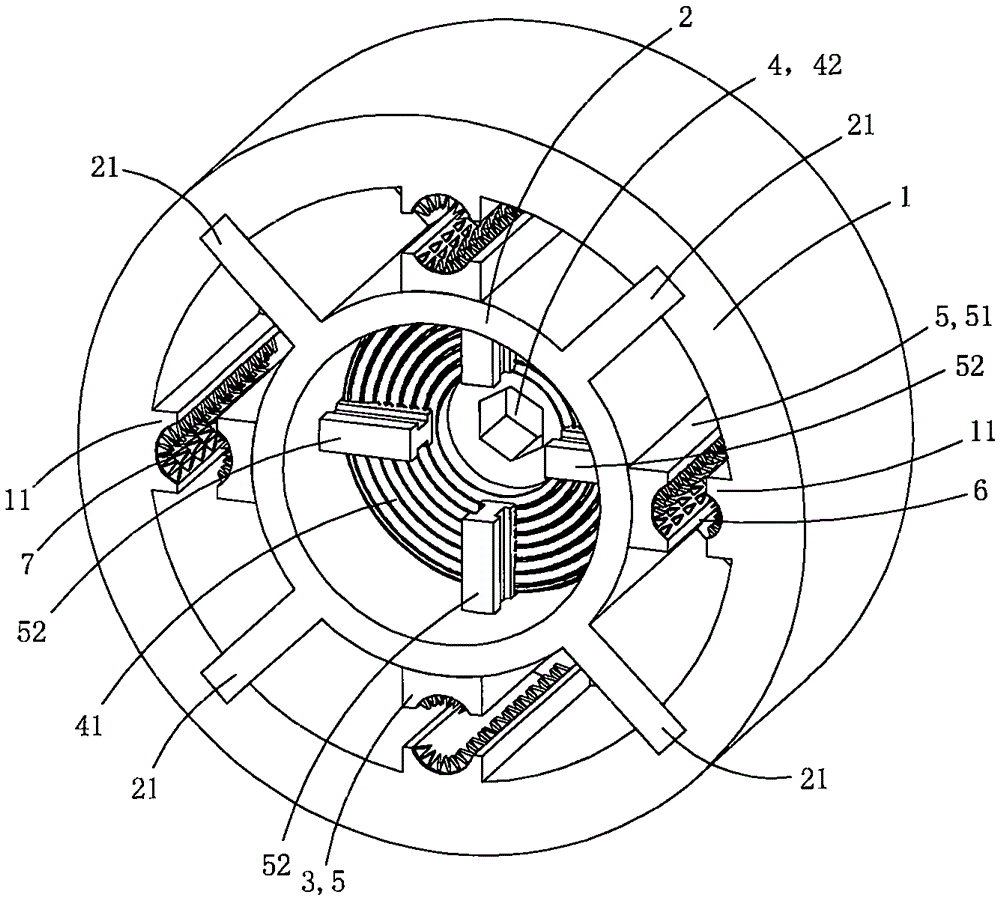 Power clamp for overhead lines