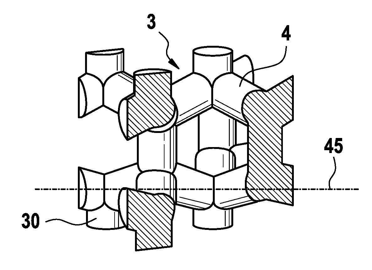 Porous structure for bone implants