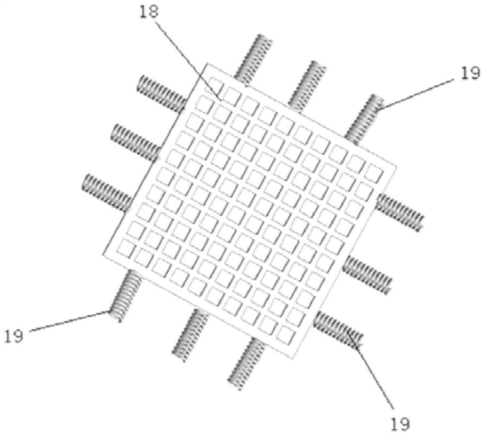 Ultrasonic resonance frequency matching device