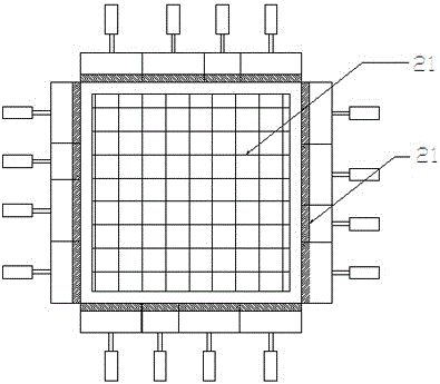 A high-stability composite screen making device