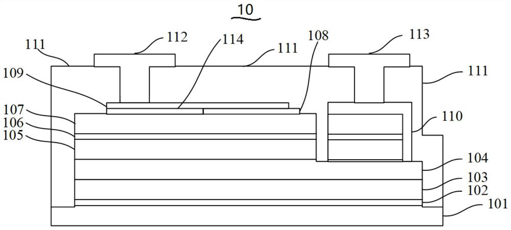 LED chip, display module and display screen