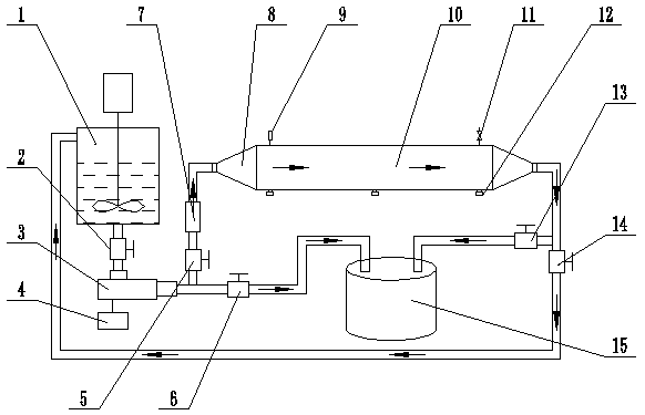 Device and method for dynamically testing sand carrying capacity of large fracturing fluid