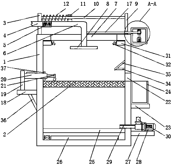 Press ink recovery device