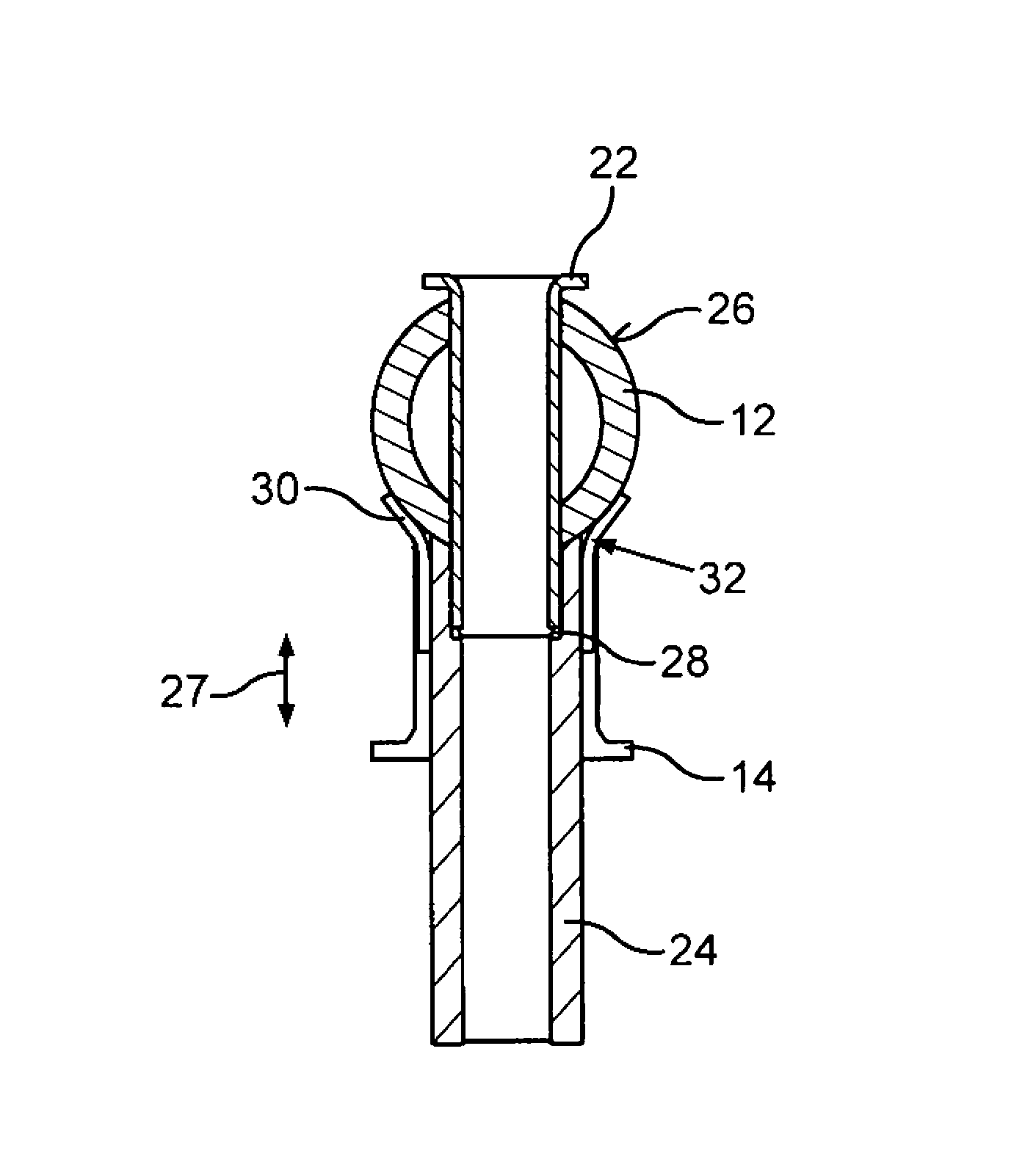 Fuel feed device and method for producing such a fuel feed device