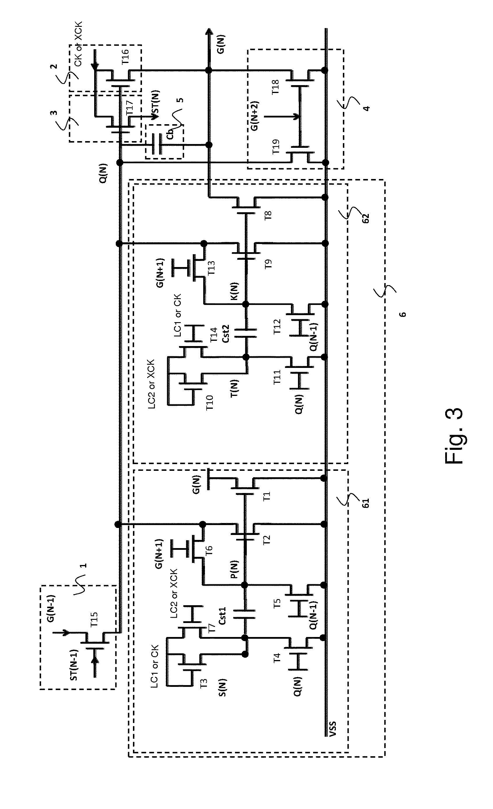 Self-compensating gate driving circuit