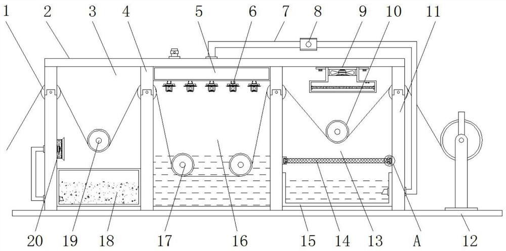 A high-efficiency special spinning solution impregnation equipment for electrospinning nanofibers