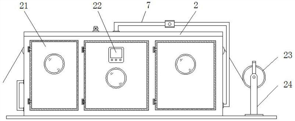 A high-efficiency special spinning solution impregnation equipment for electrospinning nanofibers