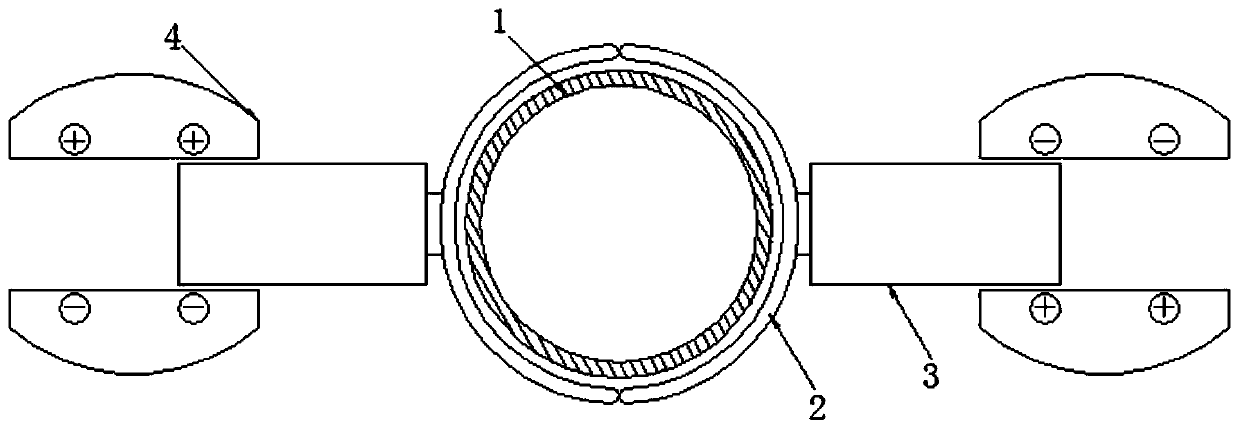 Valve machining assisting equipment for correcting grinding position by utilizing dielectric constant changes