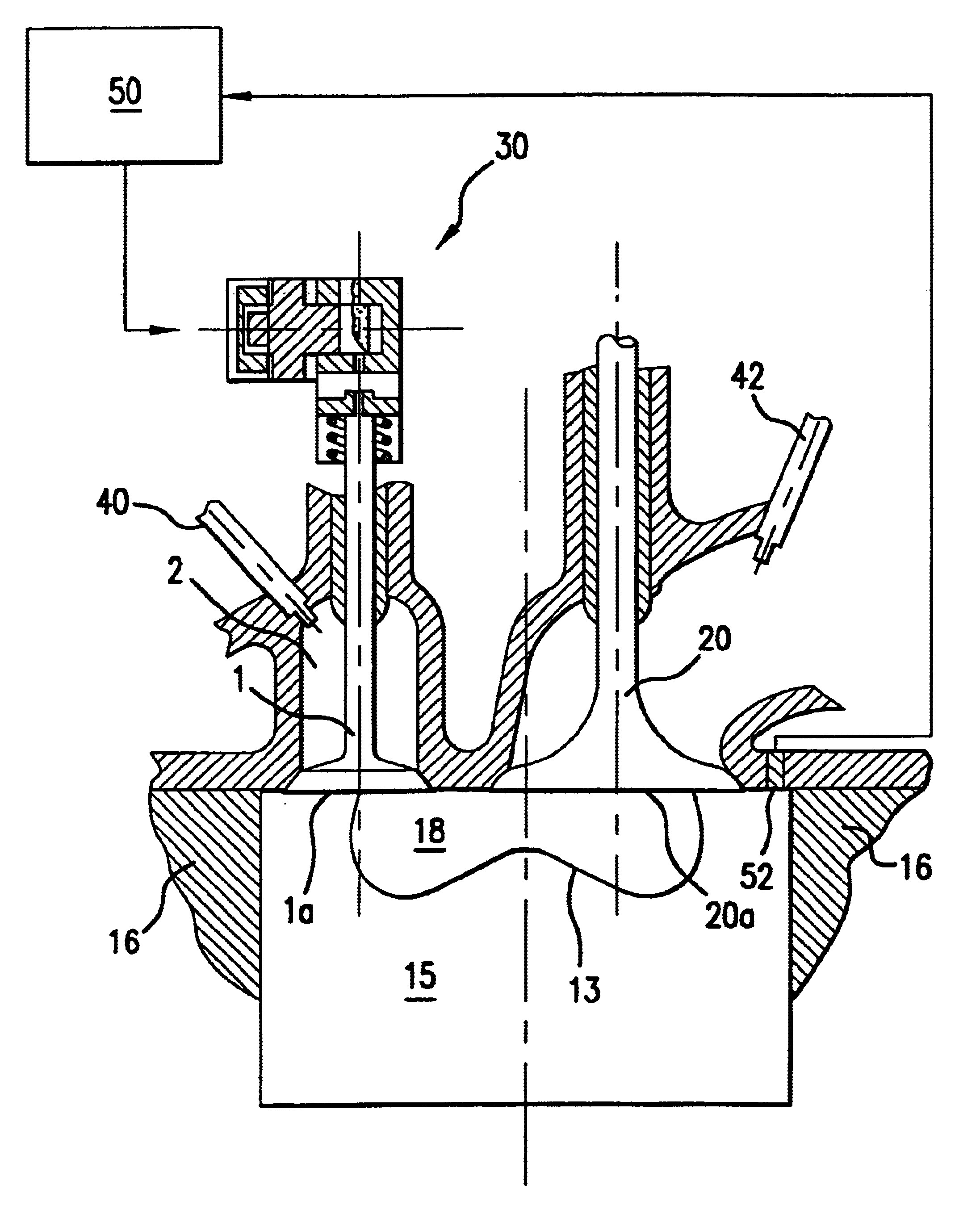 HCCI engine with combustion-tailoring chamber