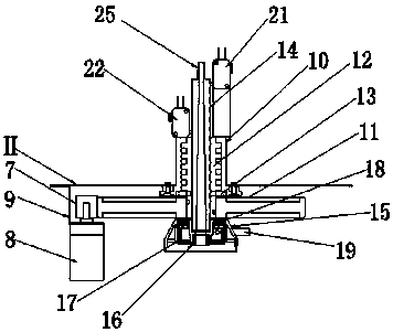 A bottom-mounted water dispenser and its electric and manual dual water bottle connecting device