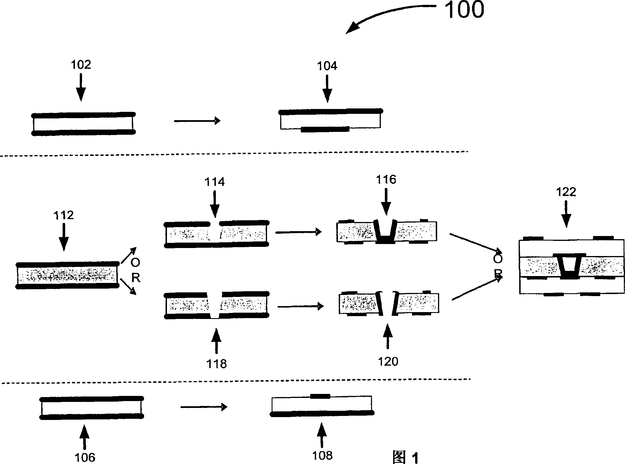 Embedded waveguide printed circuit board structure