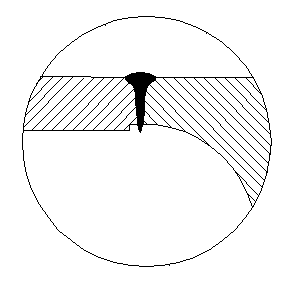 Method for welding vacuum electron beam of stainless steel cylinder body