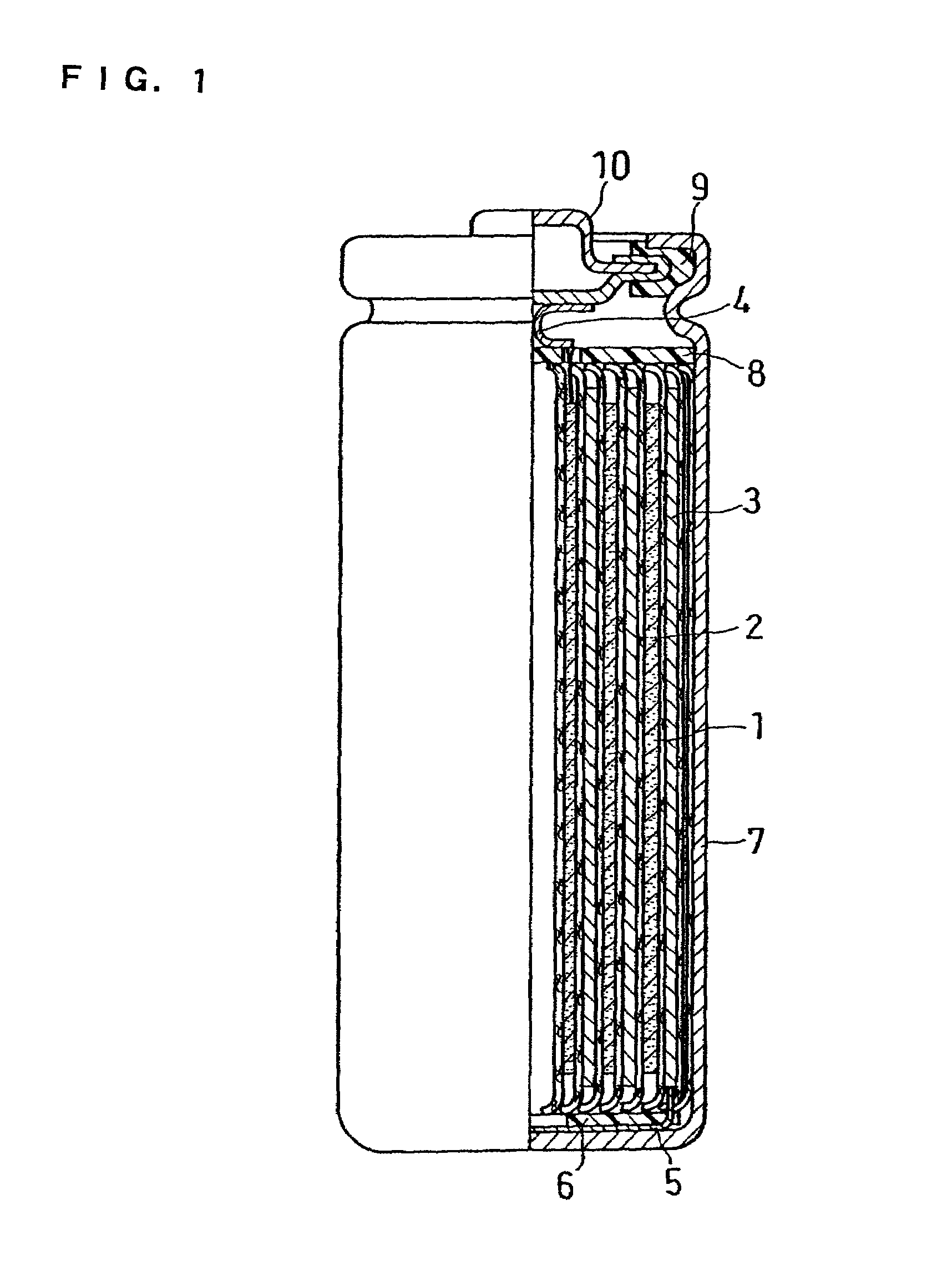 Non-aqueous electrolyte secondary battery