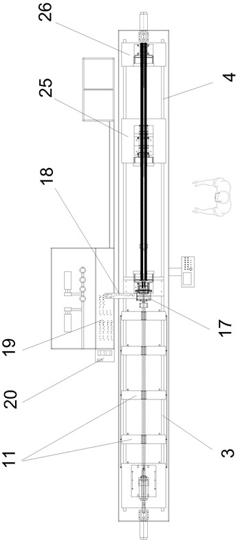 High-precision internal-cooling ball screw internal-cooling deep hole machining numerical control special machine tool