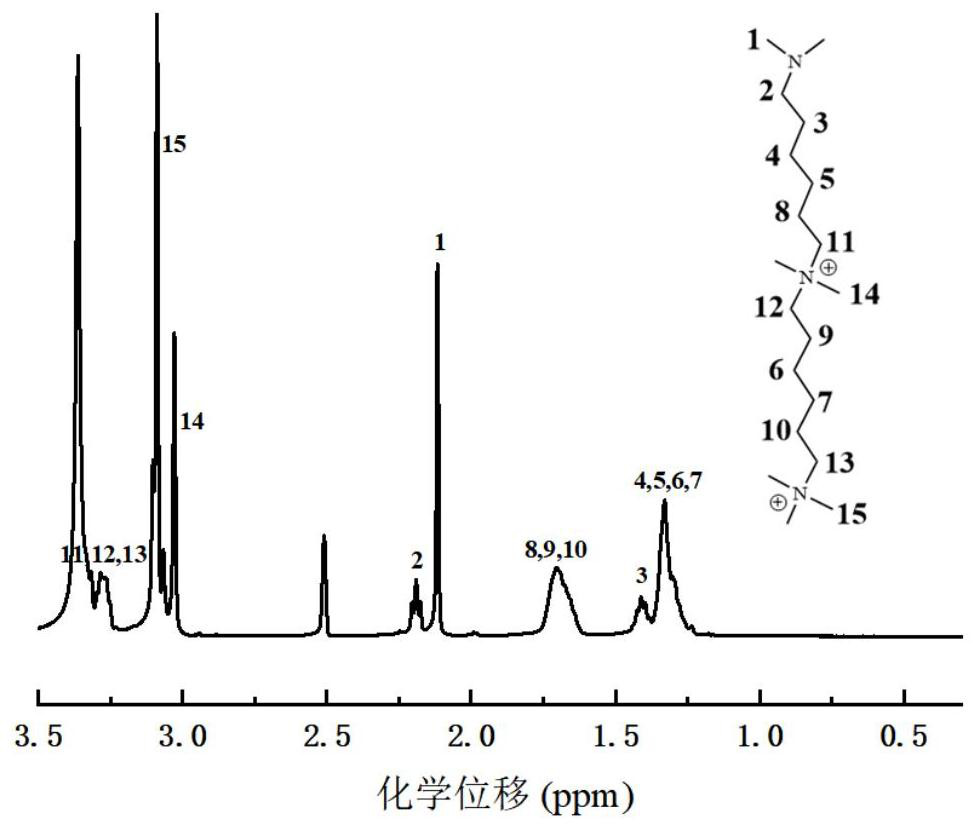 Polycation side chain type anion exchange membrane prepared based on soft template method and preparation method of polycation side chain type anion exchange membrane