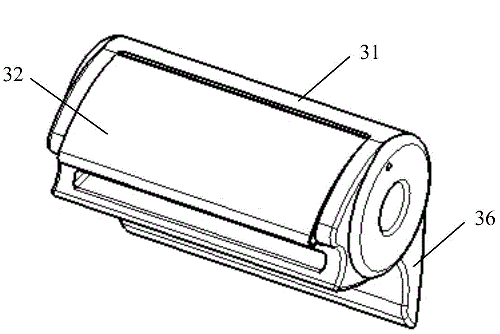 Fixing rack for packaged food and refrigerator containing fixing rack