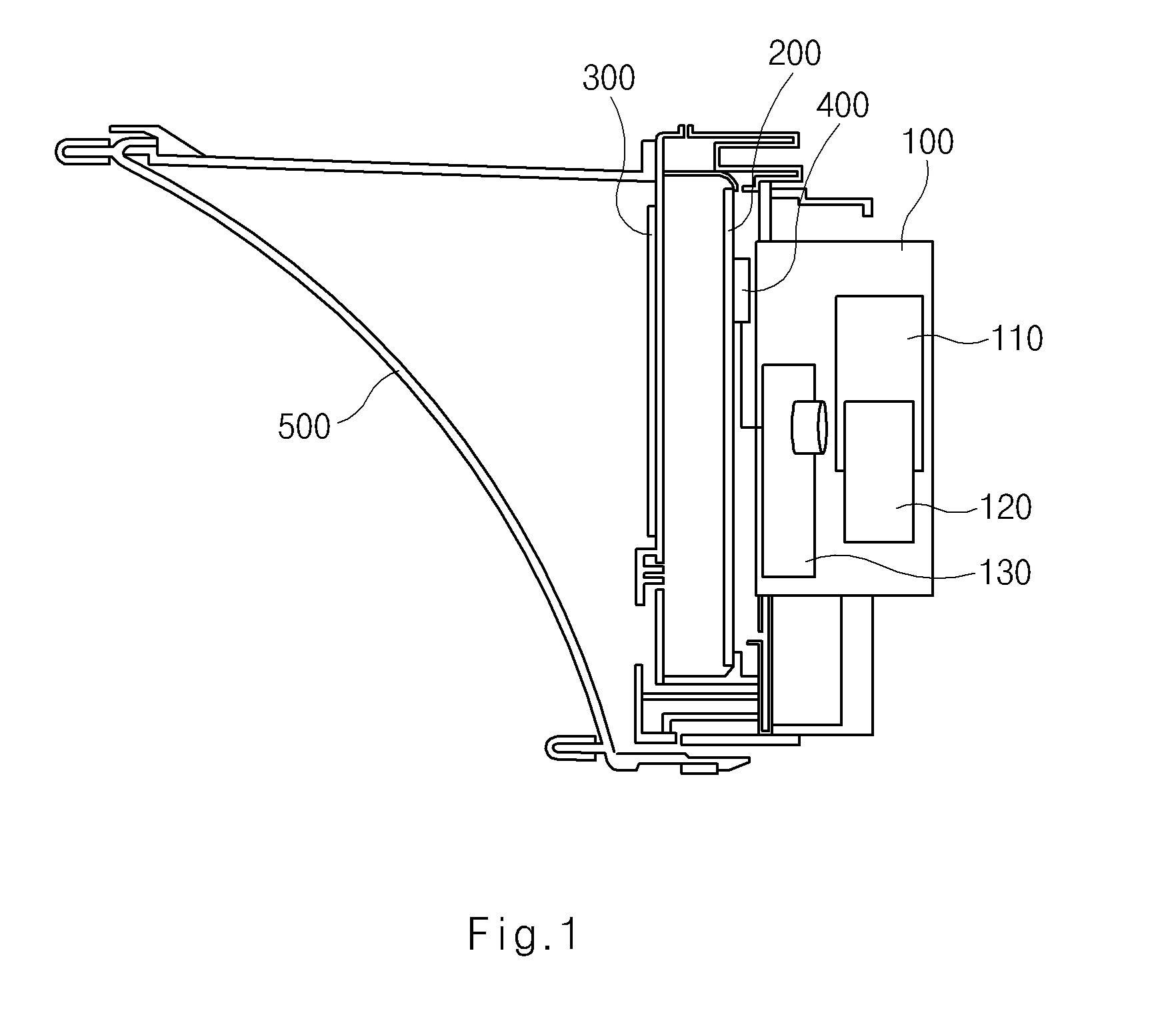 Vehicle instrument panel with rear projection system