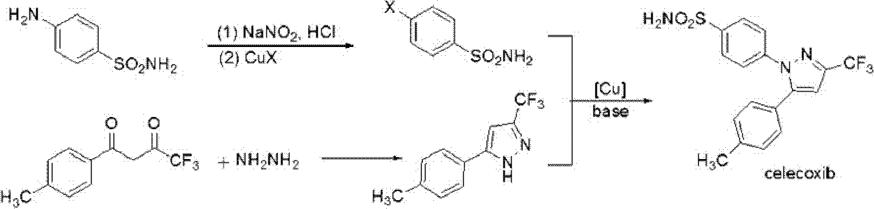 Celecoxib and preparing method thereof