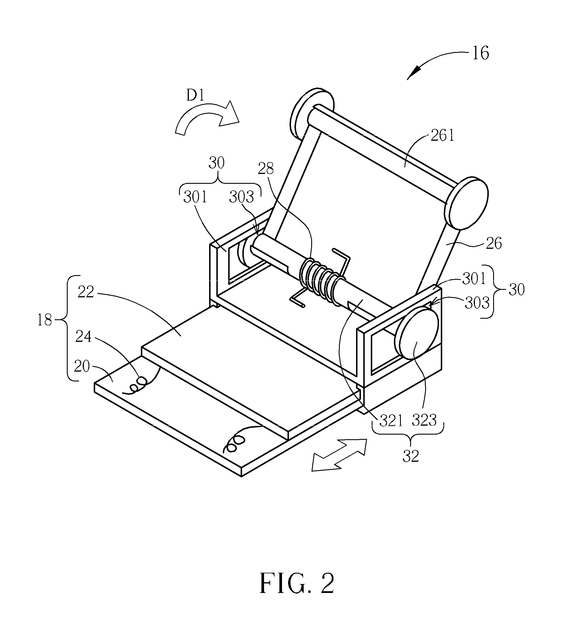 Connecting mechanism and related electronic device