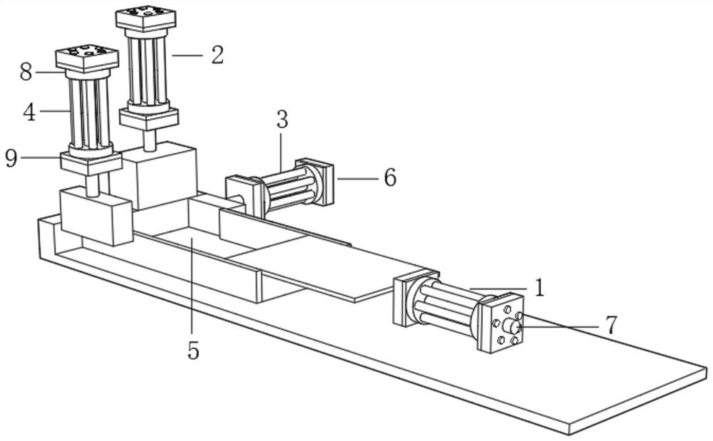 Cold rolling waste standard volume forming device and using method thereof