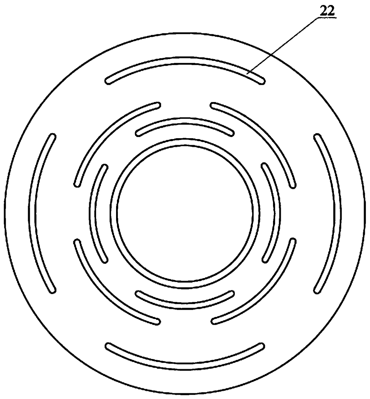 Rainfall collision force measurement device