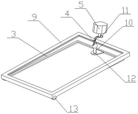 A kind of composite pig feed raw material feeding machine head material guide device