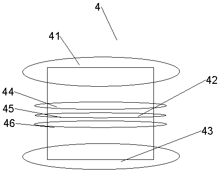 High-pressure water storage rotating micro-mist watering device for walnut planting