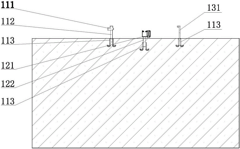 Embedded guide rail type double-arm fire rescue system for super high-rise building